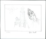 Stamp of Colonies françaises » Monaco 2008 Eglise St Charles, 3 maquettes préparatoires