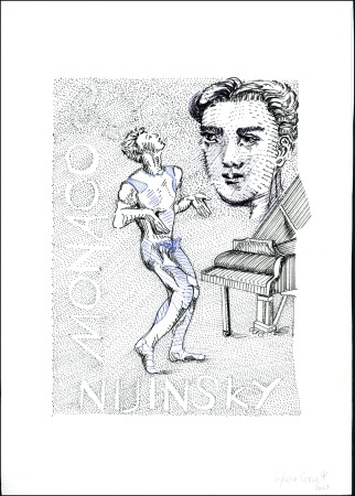 Stamp of Colonies françaises » Monaco 2005 NIJINSKY, Projets refusés