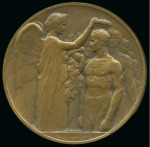 Stamp of Olympics » 1924 Paris » Memorabilia Paris. Participation medal, bronze