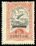 Stamp of Olympics » 1928 Amsterdam » 1928 Olympic Issues of Other Countries Portugal. 15c full sheet of 90 stamps with margins