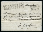 Stamp of France ARMEE D'ITALIE à Corfou 1808-1811, Six lettres sur