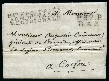 Stamp of France ARMEE D'ITALIE à Corfou 1808-1811, Six lettres sur