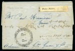 Stamp of Turkey 1859 Outstanding Ottoman Maritime Porto Piastre collection : A remarkable group of seventeen covers