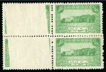 Stamp of Persia » 1941-79 Mohammed Riza Pahlavi Shah (SG 850-2097) 1942-46 50d Emerald in mint block of four with printing error