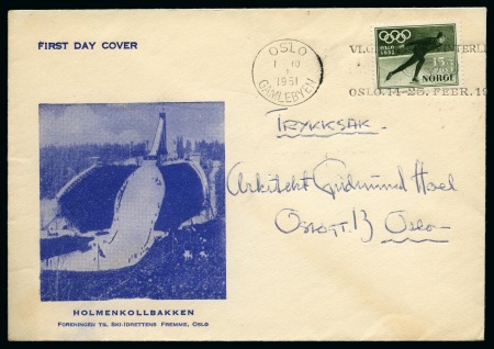 Stamp of Olympics » 1952 Oslo 1952 Oslo. 