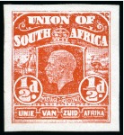 Stamp of South Africa » Union & Republic of South Africa 1911 (Jan) 1d, 3d, 4d and 5s "Mackay" unadopted essays in violet