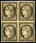 Stamp of France 1849 Ceres réimpression de 1862