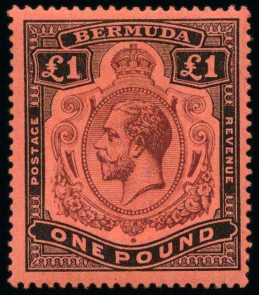 Stamp of Bermuda 1910-25 & 1918-22 1/4d to £1 mint set of 15