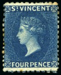 Stamp of St. Vincent 1875-93, Small mint group