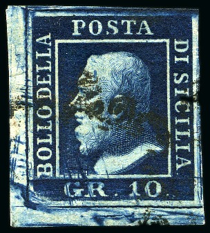 Stamp of Italian States » Sicily Sicily 1859 Issue selection incl. 50gr