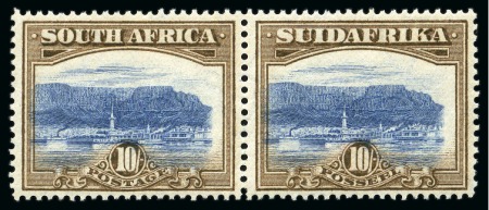 Stamp of South Africa » Union & Republic of South Africa 1927-30 10s bright blue and brown, mint