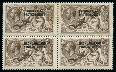 Stamp of Bechuanaland » British Bechuanaland 1913-24 De La Rue 2s6d chocolate-brown