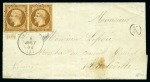 Stamp of France » Collections 1853-1862, Lot de 27 lettres avec Empire ND et Présidence