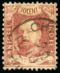 Stamp of Netherlands Colonies » Netherlands Indies Netherlands Indies 1864-1868 10C imperf. and perf.