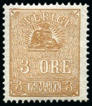 Stamp of Sweden 1858-1986 Attractive and valuable mostly never hinged collection in one large album
