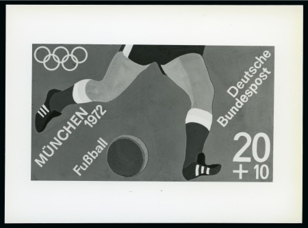 Stamp of Olympics » 1972 Munich 1972 Munich. Germany Olympics issue group of seven photo-lithographic essays