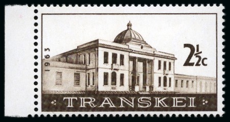 Stamp of South Africa » Transkei 1963 Transkei Assembly 2 1/2c sepia and light green