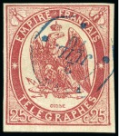 Stamp of France » Télégraphe Télégraphe Yv. 1 à 4, obl., TB (Yv. € 1'000)
