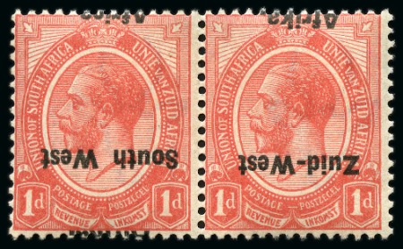 Stamp of South West Africa 1923 Kings Head 1d rose-red, type I