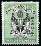 Stamp of Nyasaland » British Central Africa 1891-1904, Mint collection incl. SPECIMENS