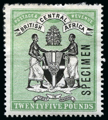 Stamp of Nyasaland » British Central Africa 1891-1904, Mint collection incl. SPECIMENS