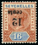Stamp of Seychelles 1890-2006, Mint & used collection in 5 springback albums
