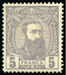 Stamp of Belgian Congo 1886-1960, Attractive and valuable chiefly mint collection in large stockbook