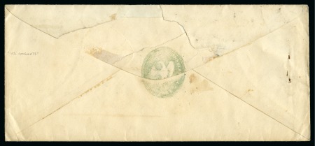 Stamp of Cyprus » The Ottoman Empire 1571-1878 1855 Envelope from the US Consulate