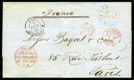 Stamp of Liberia 1859