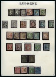 Stamp of Spain » Spain and Colonies Collections and Lots 1850-1930, Extensive and valuable old-time specialised collection of Spain