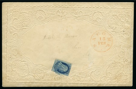 Stamp of United States 1851-1942, Lot of ca60 covers and cards with a range of early classics incl. some "Black Jack" covers