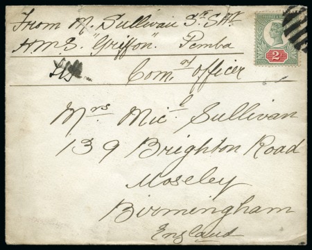 Stamp of Zanzibar » Anti-Slave Patrol (1864-1896) Zanzibar 1889