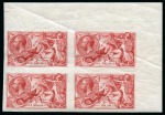 Stamp of Great Britain » King George V 1918 Bradbury, Wilkinson Imprimaturs from the National Postal Museum Archives