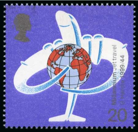 Stamp of Great Britain » Queen Elizabeth II 1999 Millennium Series: The Traveller' Tale 20p mint nh