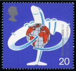 Stamp of Great Britain » Queen Elizabeth II 1999 Millennium Series: The Traveller' Tale 20p mint nh