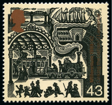 Stamp of Great Britain » Queen Elizabeth II 1999 Millennium Series: The Traveller' Tale 43p mint nh