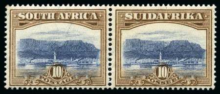 Stamp of South Africa » Union & Republic of South Africa 1927-30 10s bright blue and brown, mint