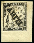 Stamp of Colonies françaises » Tahiti TAHITI TAXE Yv. 4 et 19, neuf, B/TB, rare, signé Brun (Yv. € 1'110)