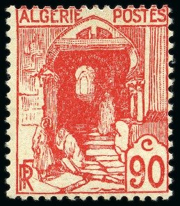 Stamp of Colonies françaises » Algérie Algérie Yv. 137A, neuf, TB, rare, signé Calves (Yv. € 1'700)
