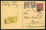 Stamp of Poland » Collections POLAND 1918-1920 POCZTA POLSKA surcharges & overprints on Austria + forerunners, etc.