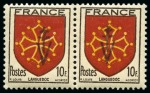 Stamp of France » Libération SYLVANES LES BAINS Mayer 2M à 5M, 15, 17, 19, 20, 21, 23, 26, 31, 34C, tous en 2 exemplaires (souvent en paires), neuf sans ch., TB, tous signés Calves, Mayer € 7'610
