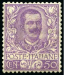 Stamp of Italy » Italy and Areas Collections and Lots 1878-1942 Practically all never hinged collection of Regno in two hingeless GBE albums, 