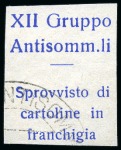 Stamp of Italy 1942, Small group of Military Franchise stamps on stockpages incl. Cicladi and Tripoli anti-submarine unit, the latter with cert, Chiavarello