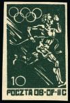 Stamp of Olympics » 1944 Polish P.O.W. Camps 1944 Woldenberg POW Olympics group of four