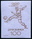 Stamp of Olympics » 1952 Helsinki YUGOSLAVIA 1952 Olympic Games Helsinki cpl. IMPERFORATE set