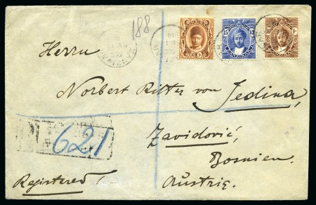 Stamp of Large Lots and Collections ZANZIBAR 1897-1949 Group of covers & cards, noted 1914 Reg.cover to BOSNIA HERZEGOVINA