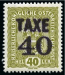 Stamp of Rarities of the World ITALY   TRENTINO - ALTO ADIGE  1918-1919  PROVISIONAL POSTAGE DUES       BOLZANO 3