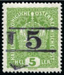 Stamp of Rarities of the World ITALY   TRENTINO - ALTO ADIGE  1918-1919  PROVISIONAL POSTAGE DUES       BOLZANO 3