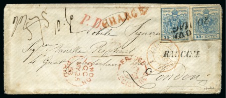 Stamp of Rarities of the World Great Britain / Lombary Venetia