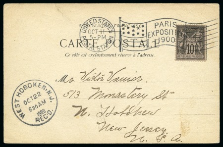 Stamp of Olympics » 1900 Paris 1900 Paris group of 12 cards & a cover